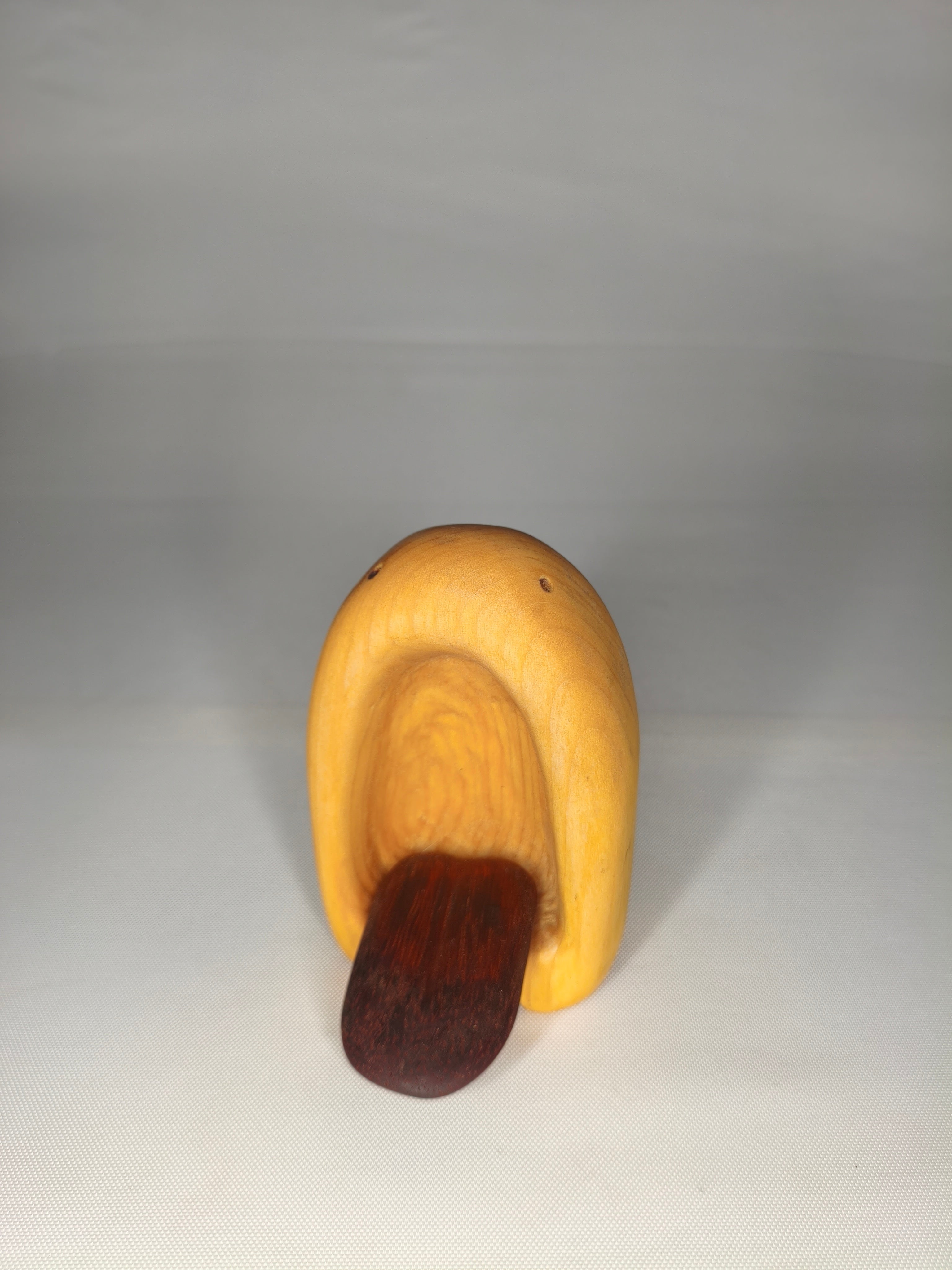 Mostrino – Scultura Artigianale in Faggio e Amaranto
