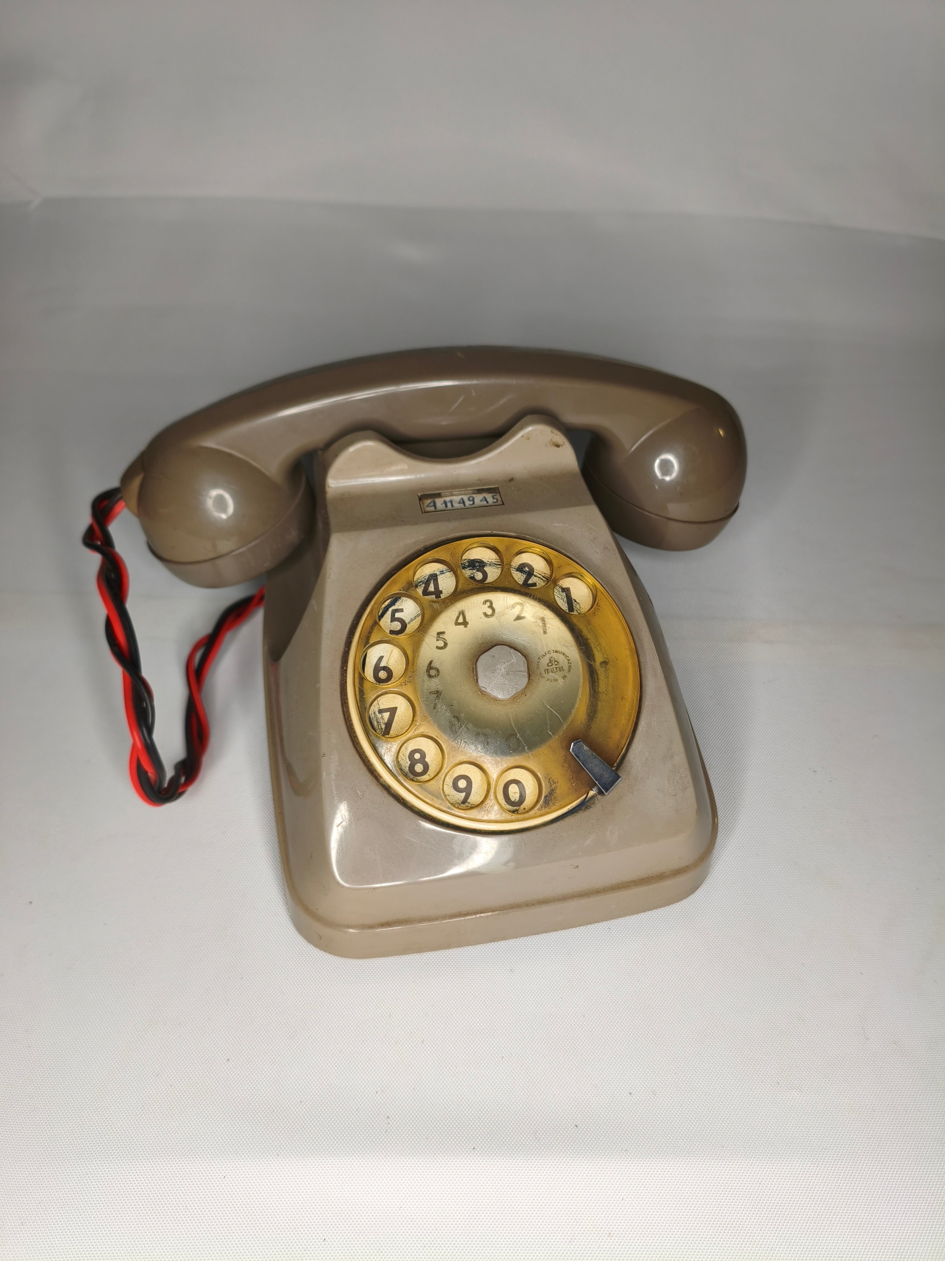 Telefono da Tavolo Vintage Anni '60 – Speaker Bluetooth nella Cornetta